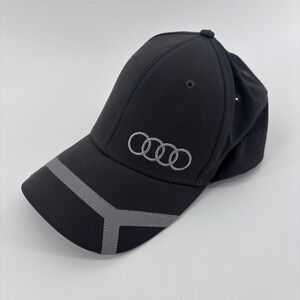 Audi Strapback Hat Unisex OSFM Adjustable Racing Logo Cap